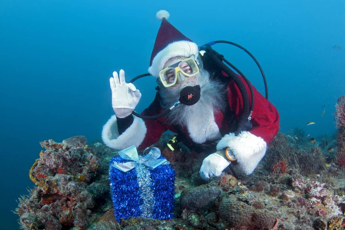 Diving With Santa Claus